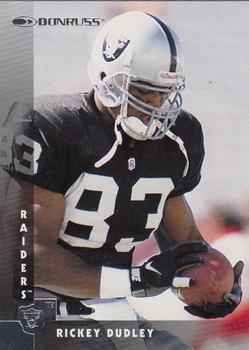 Rickey Dudley Oakland Raiders 1997 Donruss NFL #127